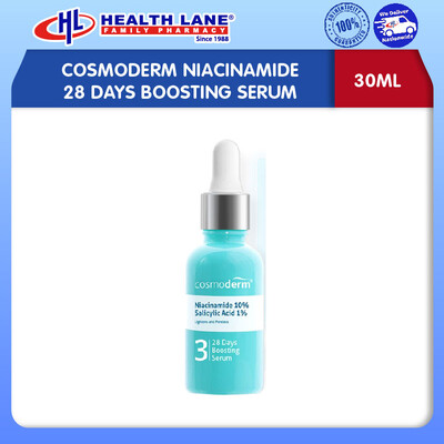 COSMODERM NIACINAMIDE 28 DAYS BOOSTING SERUM 30ML
